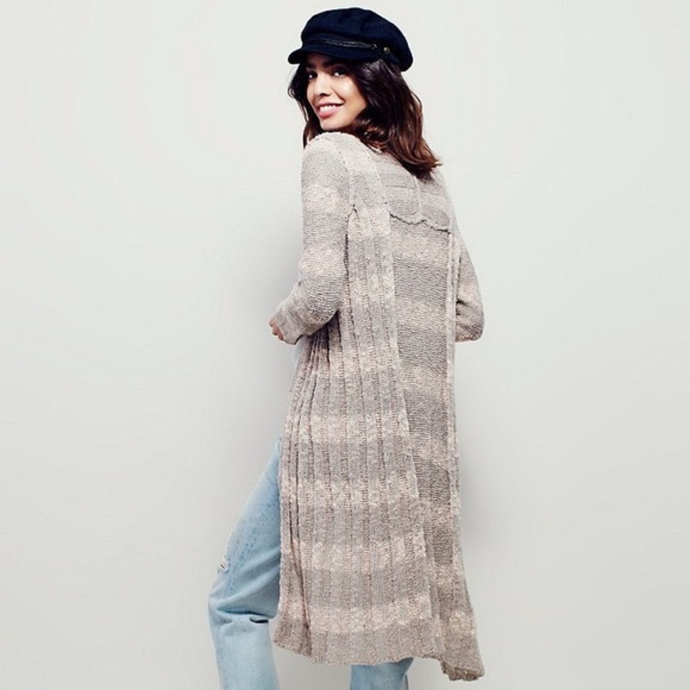 Free People Free Spirit Striped Duster - Picture 3 of 3